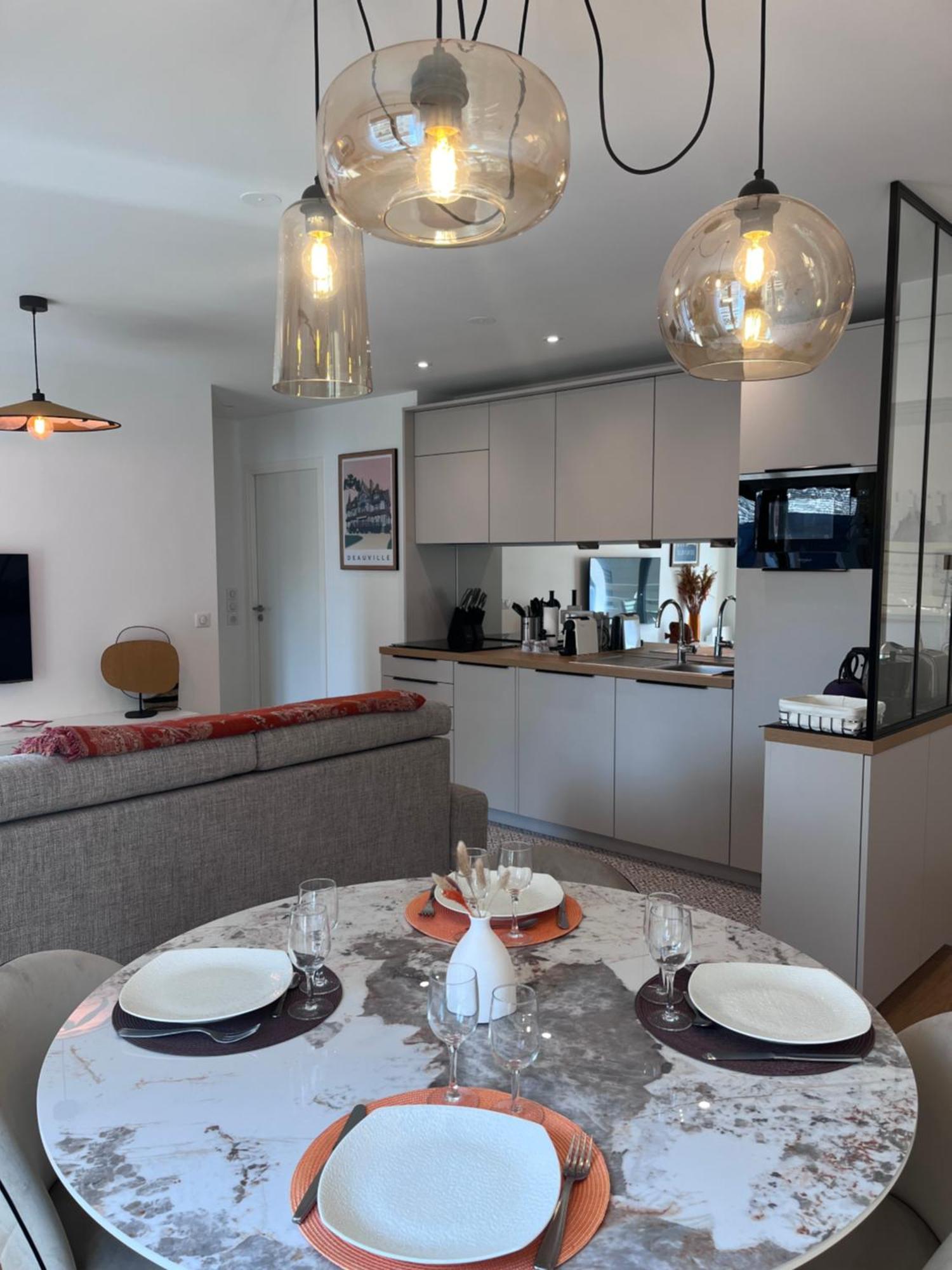 Appartement Standing, Centre,200M Place Morny Deauville Extérieur photo